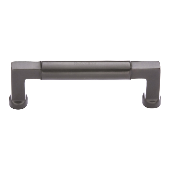 C0312 101-MB • 101 x 117 x 40mm • Matt Bronze • Heritage Brass Bauhaus Cabinet Pull Handle